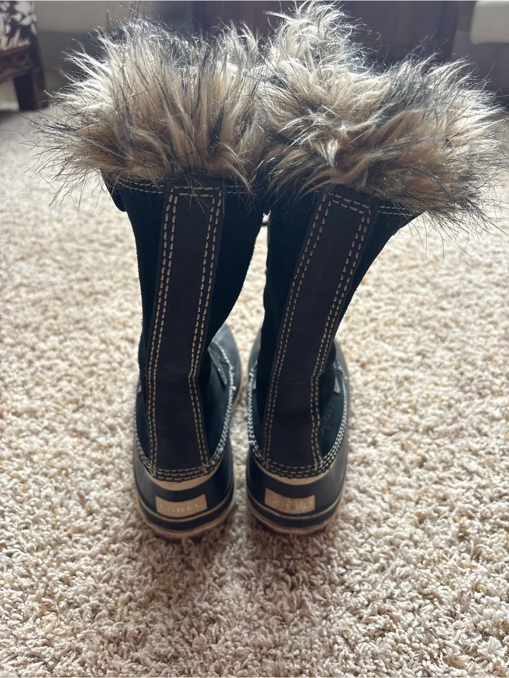Sorel Joan of Arctic Boots Black Sz 7